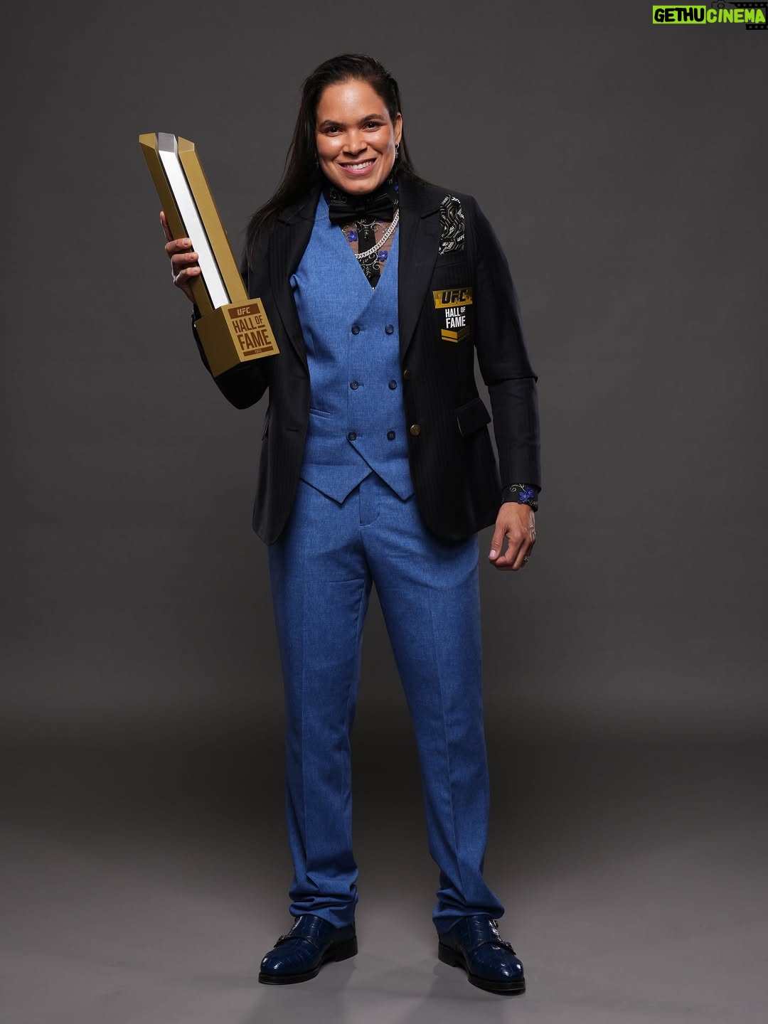 Amanda Nunes - 49.4K Likes - This is Amazing
Who would have thought a little girl training jiu-jitsu through a government program in Pojuca , Bahia Brazil would become a two time UFC champion and I would be here today.

UFC was always a goal But I didn’t know how long it was going to take. But, I knew I would be here one day. I just kept training and fought in other promotions until I got the call. 

The UFC gave me a career and helped me with my insecurities and made me strong for things that I thought one day I would struggle with.

One of the hardest struggles was to be able to share my personal life and the family that I built. 

This is my Family. 

 Thank God I believed and I never gave up, I didn’t do this alone, I had to surround myself with great coaches and gyms throughout my career, I want to say thank you and share this trophy with 

Daniel Vitor that was my first coach and saw a talent in me at a young age,
Then Edson Carvalho gym, especially to Ricardo Carvalho, Sensei Mascote,  and Gilmar Mota
MMA Master
American Top Team. 
special thanks to Roger Krahl who is still with me today  and my training partner Lamar Brown 

Last, I want to say thank you to The UFC, Dana, Hunter all the Fans.

My Family and friends back home that always believed in me.

There are so many other people to thank I could be here all night. I Don’t want to think I am leaving any one out. Thank you to you all of you

I missed fighting and being an athlete so much that I decided to come back, I’m looking forward to my next journey that I am very excited about, and will continue to make history.