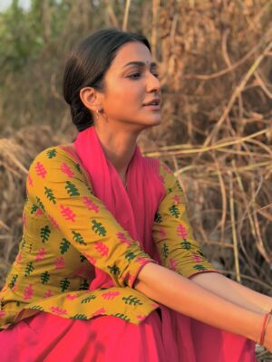 Amandeep Sidhu Instagram - Aapki Sneha✨
.
.
.
.
.
#amandeepsidhu #sneha #gangamaikibetiyan #zeetv #toodles