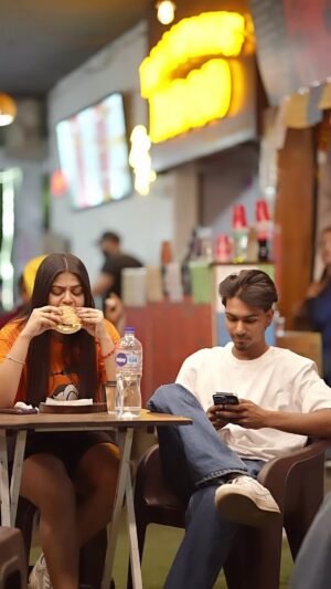 Amisha Instagram - Kbhi apne dost se hi pyaar hua h ?❤️ @__amisha17 @happy_singh_d1