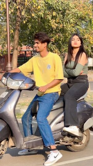 Amisha Instagram - Tenu chad k kithe Jawa ❤️ @__amisha17 @happy_singh_d1
