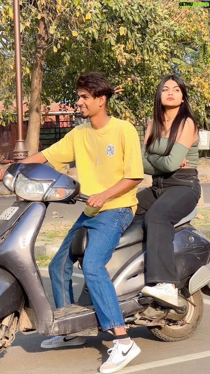 Amisha - 744.8K Likes - Tenu chad k kithe Jawa ❤️ @__amisha17 @happy_singh_d1