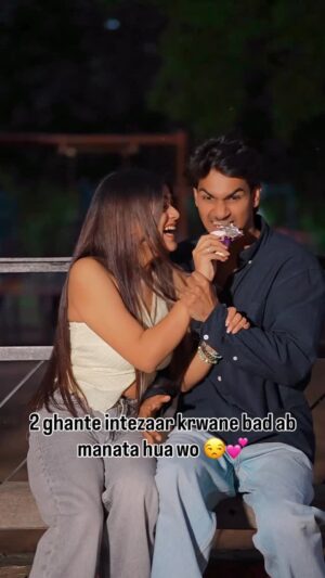 Amisha Instagram - Tag that person or bolo ese manana muje ab 🤭❤️ @__amisha17 @happy_singh_d1