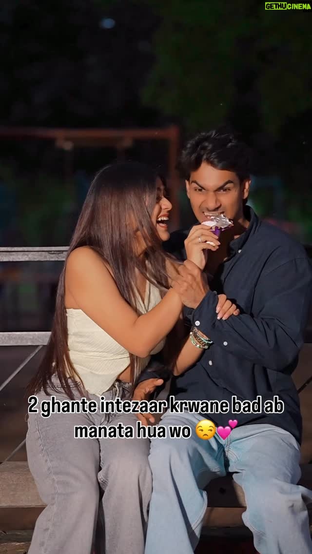Amisha - 12.7K Likes - Tag that person or bolo ese manana muje ab 🤭❤️ @__amisha17 @happy_singh_d1