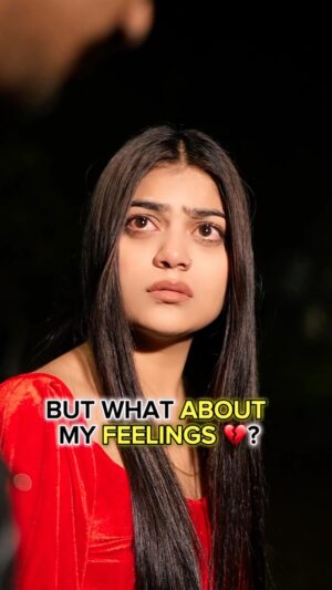 Amisha Instagram - I understand your feeling par meri feeling ka kya ❤️‍🩹 @__amisha17  @happy_singh_d1 

Camera - @__karan.mehra 
Light - @max__kk0