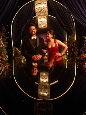 Amruta Deshmukh Instagram - When you think you’re done posting red carpet pictures, but then your gallery says, “Alexa, play ek din aap”💃🏻🕺🏻, Which means… sorry, but your feeds will see more of this night!
(Yes, more are coming… consider this a mini-series 😅) thanks to @__vadapav__ for amazing pictures!
.
Big love to @seemaaofficial for giving me a look that is sleek, effortless and just the confidence boost I needed ❤️
And of course, Prasad walking in style thanks to @nakshethnic | styling by @tanmay_jangam 🖤
🧿🧿🪬