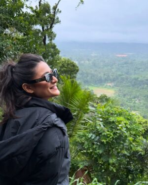 Amrutha Iyengar Instagram - When my playlist, mood and the weather were all in sync 🤌😉