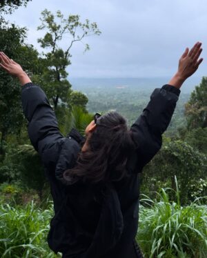 Amrutha Iyengar Instagram - When my playlist, mood and the weather were all in sync 🤌😉