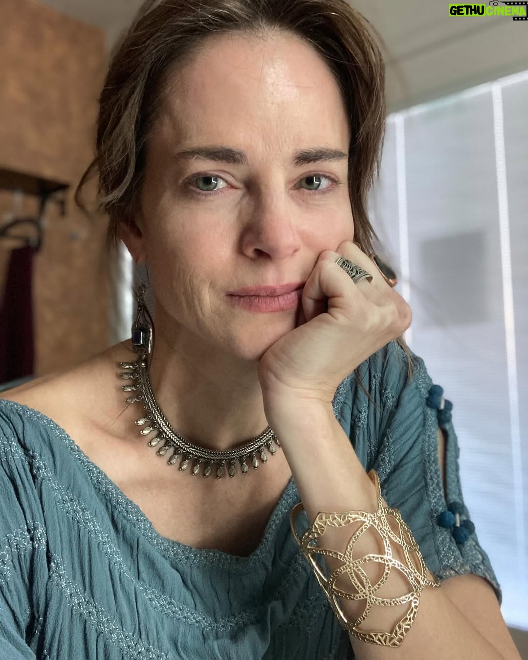 Amy Bailey - 5.1K Likes - Day 3 of @thechosentvseries … before and after 🙏
We have almost 5 months to go and it’s already feeling heavy. The beautiful scripts are so full of sorrow, the material is intense, our characters are experiencing grief and trauma. 
Yes, this is just a TV show, and I’m just an actor in it, but somehow I hope to hold vigil for all the hearts breaking in real time, in real life, right now. 
How do we humans go on, after facing unbelievable sadness and tragedy? How do I portray that with grace and sincerity so that it *might* be cathartic for someone watching? 
I can only keep humbling myself and touching the ground and making sure my heart is wide open. 

We have a long shoot ahead of us but I feel lucky to do it with such a generous and loving cast and crew. 
Yes, it’s a show about Jesus Christ, but truly our set comes from ALL walks of life, from all ends of the cultural and political spectrum. We think differently, we vote differently…
And guess what…we really love each other. There’s an abundance of compassion and laughter and support. 
It’s wonderful. I love it.
And I don’t take it for granted 💜💜💜

What are some ways you all have found to keep going when things are hard? What keeps you moving forward?