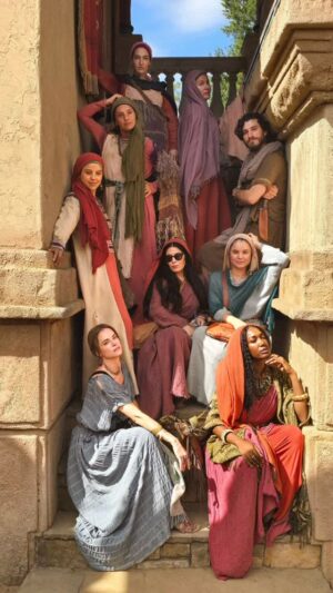 Amy Bailey Instagram - This flock of broads is very blessed. George is—well, he’s just being George. #honorarybroad