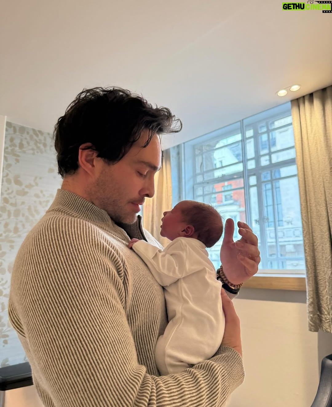 Amy Jackson - 1.4 Million Likes - Watching you become a Daddy this year has been the most beautiful thing to see. Your massive heart, your kindness, your silly voices and big cuddles at silly hours of the morning…you’ve stepped into the role like you were made for it.

And when you came into our lives… mine and Dre’s… you brought something we didn’t even know we were missing. Stability, laughter, gentleness and love. You’ve given us a kind of calm that feels like home and the bond you guys have is so special ❤️

LASTLY, thank you for loving me the way you do. You make me feel like the luckiest girl and you make me a better mum just by being by my side.

We’re so lucky to call you ours. 
Happy Father’s Day @edwestwick 🖤