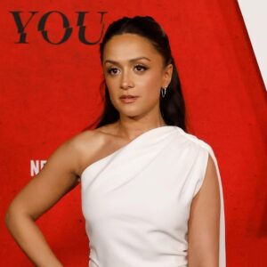 Amy-Leigh Hickman Instagram - NYC YOU Netflix Season 5 premiere @younetflix 

♥️

Styling: @kelvinstylist 
Make up: @ericvosburg 
Hair styled: @patrickkyle__ 
Dress: @ilathebrand
Shoes: @jimmychoo
Clutch @judithleiberny 
Jewellery: @vraiofficial @guesscojewellers 
Lashes: @beautybyolivia