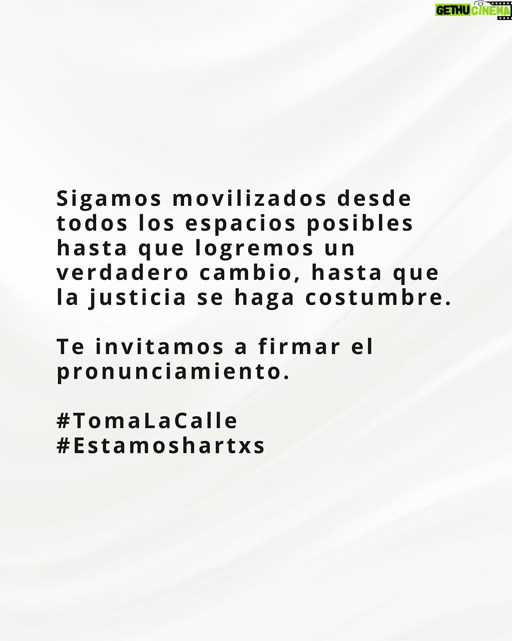Anahí de Cardenas - 3.3K Likes - El arte, la cultura y la creación están del lado de la vida, la dignidad y la memoria.
Por eso decimos BASTA y nos sumamos al clamor ciudadano para detener tanta violencia, injusticia e impunidad. 

#tomalacalle #marchanacional