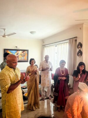 Anandita Pagnis Instagram - The sweetest moments with the sweetest Bappaš¤