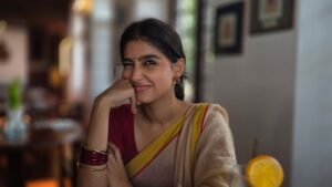 Anaswara Rajan Instagram - Saree for the birthday, heart with Onam, eyes on the lunar eclipse 🌼🌕✨

Just a quiet moment to say thanks — your wishes, love, and little check-ins meant a lot more than you probably realize.
Thanks again 💛🫂
