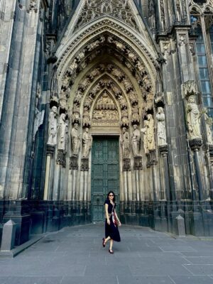 Anaswara Rajan Instagram - The cathedral serves Aura so you don’t have to .⋆♱ 
#colognecathedral