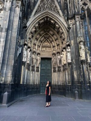 Anaswara Rajan Instagram - The cathedral serves Aura so you don’t have to .⋆♱ 
#colognecathedral