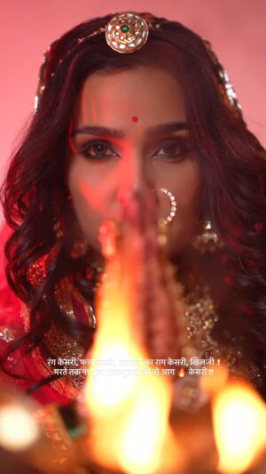 Anaya Pratap Instagram - You’re 👉🏻SANJAY LEELA BHANSHALI’s unreleased MUSE
A woman of unshakable pride, unbreakable strength, and timeless beauty.
She wasn’t just remembered for her appearance, but for the fire in her soul and the stand she took when history watched in awe.