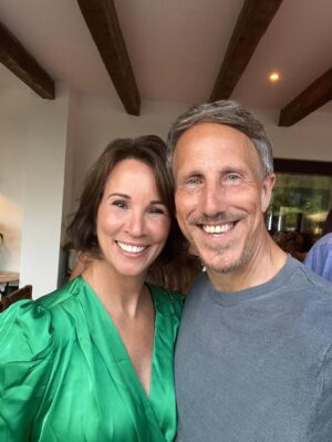 Andrea McLean Instagram - A wonderful evening last night celebrating the engagement of two very special people, making new friends, and laughing lot. My kind of night. 
#newbeginnings