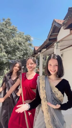 Aney Lepcha Instagram - 🖤❤️🩶#gitagori#aneylepcha#trendingaudio