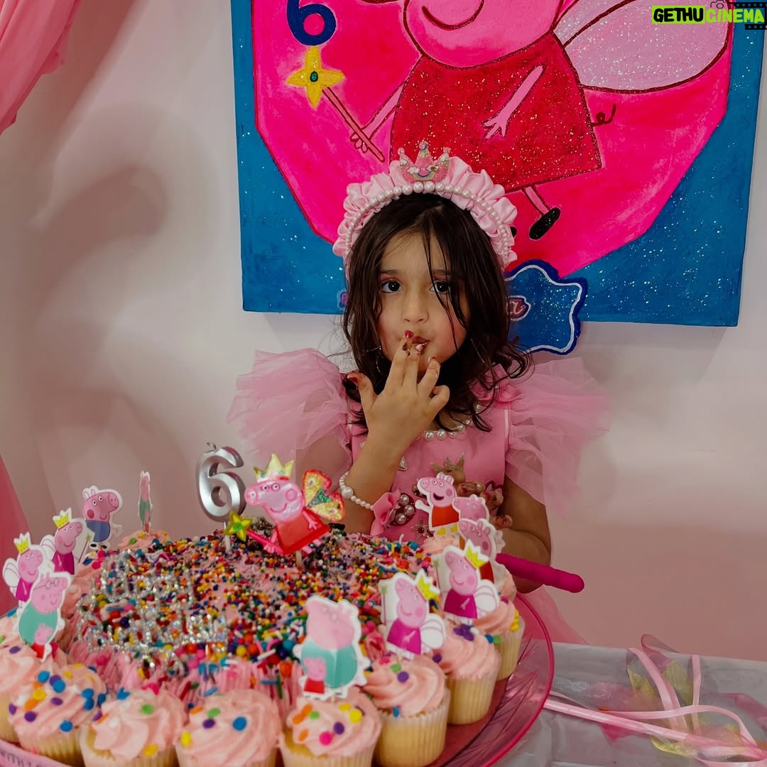 Angel Elena - 660 Likes - She wanted Peppa pig theme on her birthday 🎂 🎉😘😘and here are some glimpses ❤️
Thank you all for the birthday wishes and so much love towards Elena ❤️🧿
Blessed with such a nice family like you all🙏
Love you my princess 👸 😘😘😘
God bless you always 🙏🧿

#birthdaycake #peppapigcake #peppappigdress#peppapigparty #peppapigfecor#peppafairy #birthdaygirl #birthdaygirls #diydecor#birthdaycelebrations #6yearsold #princess #birthay #myprincess👑❤️ #instapic #instagram ##thankful#blessed 

#