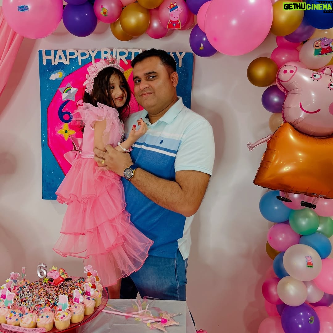 Angel Elena - 660 Likes - She wanted Peppa pig theme on her birthday 🎂 🎉😘😘and here are some glimpses ❤️
Thank you all for the birthday wishes and so much love towards Elena ❤️🧿
Blessed with such a nice family like you all🙏
Love you my princess 👸 😘😘😘
God bless you always 🙏🧿

#birthdaycake #peppapigcake #peppappigdress#peppapigparty #peppapigfecor#peppafairy #birthdaygirl #birthdaygirls #diydecor#birthdaycelebrations #6yearsold #princess #birthay #myprincess👑❤️ #instapic #instagram ##thankful#blessed 

#