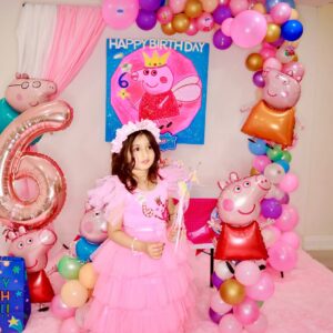 Angel Elena Instagram - She wanted Peppa pig theme on her birthday 🎂 🎉😘😘and here are some glimpses ❤️
Thank you all for the birthday wishes and so much love towards Elena ❤️🧿
Blessed with such a nice family like you all🙏
Love you my princess 👸 😘😘😘
God bless you always 🙏🧿
#birthdaycake #peppapigcake #peppappigdress#peppapigparty #peppapigfecor#peppafairy #birthdaygirl #birthdaygirls #diydecor#birthdaycelebrations #6yearsold #princess #birthay #myprincess👑❤️ #instapic #instagram ##thankful#blessed
#
