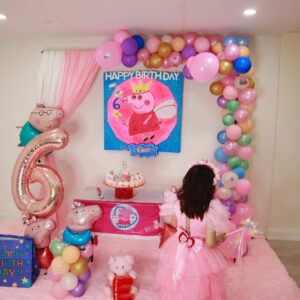 Angel Elena Instagram - She wanted Peppa pig theme on her birthday 🎂 🎉😘😘and here are some glimpses ❤️
Thank you all for the birthday wishes and so much love towards Elena ❤️🧿
Blessed with such a nice family like you all🙏
Love you my princess 👸 😘😘😘
God bless you always 🙏🧿
#birthdaycake #peppapigcake #peppappigdress#peppapigparty #peppapigfecor#peppafairy #birthdaygirl #birthdaygirls #diydecor#birthdaycelebrations #6yearsold #princess #birthay #myprincess👑❤️ #instapic #instagram ##thankful#blessed
#
