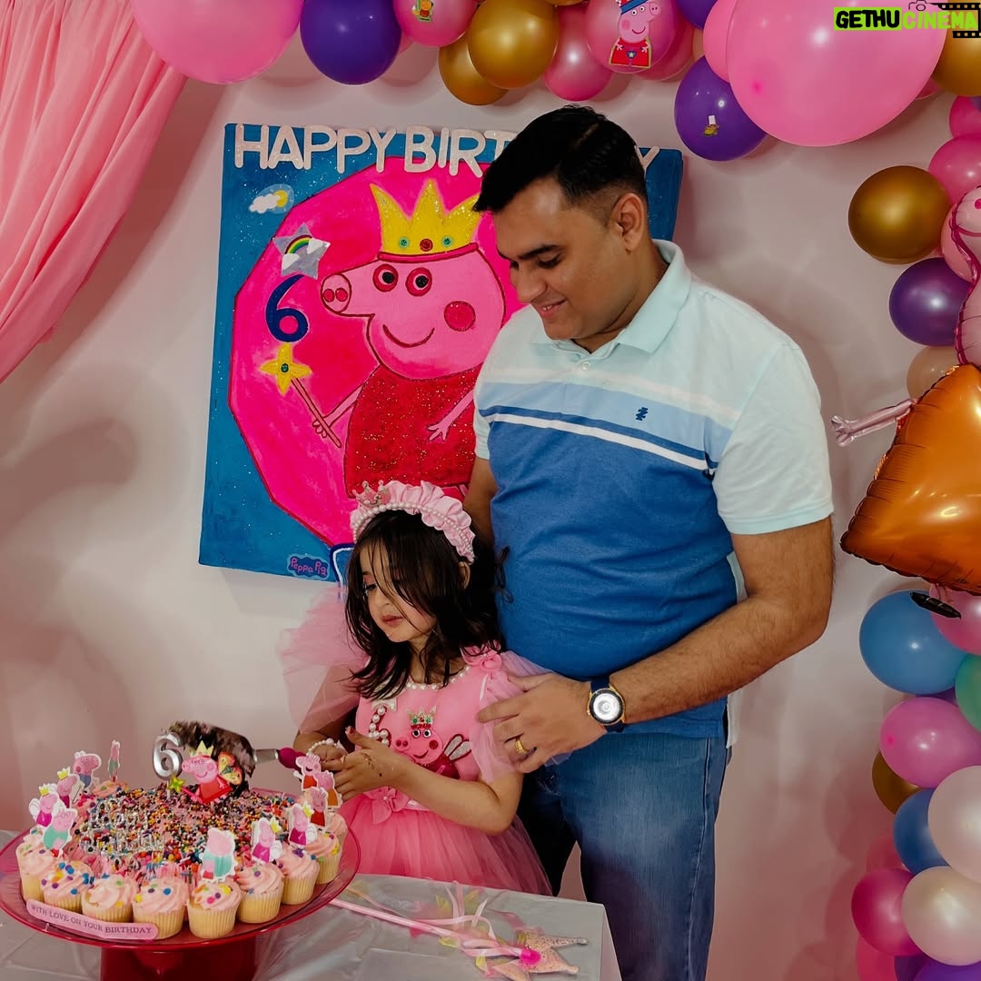 Angel Elena - 660 Likes - She wanted Peppa pig theme on her birthday 🎂 🎉😘😘and here are some glimpses ❤️
Thank you all for the birthday wishes and so much love towards Elena ❤️🧿
Blessed with such a nice family like you all🙏
Love you my princess 👸 😘😘😘
God bless you always 🙏🧿

#birthdaycake #peppapigcake #peppappigdress#peppapigparty #peppapigfecor#peppafairy #birthdaygirl #birthdaygirls #diydecor#birthdaycelebrations #6yearsold #princess #birthay #myprincess👑❤️ #instapic #instagram ##thankful#blessed 

#