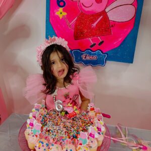 Angel Elena Instagram - She wanted Peppa pig theme on her birthday 🎂 🎉😘😘and here are some glimpses ❤️
Thank you all for the birthday wishes and so much love towards Elena ❤️🧿
Blessed with such a nice family like you all🙏
Love you my princess 👸 😘😘😘
God bless you always 🙏🧿
#birthdaycake #peppapigcake #peppappigdress#peppapigparty #peppapigfecor#peppafairy #birthdaygirl #birthdaygirls #diydecor#birthdaycelebrations #6yearsold #princess #birthay #myprincess👑❤️ #instapic #instagram ##thankful#blessed
#