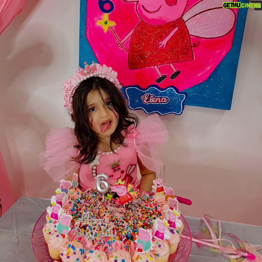 Angel Elena - 660 Likes - She wanted Peppa pig theme on her birthday 🎂 🎉😘😘and here are some glimpses ❤️
Thank you all for the birthday wishes and so much love towards Elena ❤️🧿
Blessed with such a nice family like you all🙏
Love you my princess 👸 😘😘😘
God bless you always 🙏🧿

#birthdaycake #peppapigcake #peppappigdress#peppapigparty #peppapigfecor#peppafairy #birthdaygirl #birthdaygirls #diydecor#birthdaycelebrations #6yearsold #princess #birthay #myprincess👑❤️ #instapic #instagram ##thankful#blessed 

#