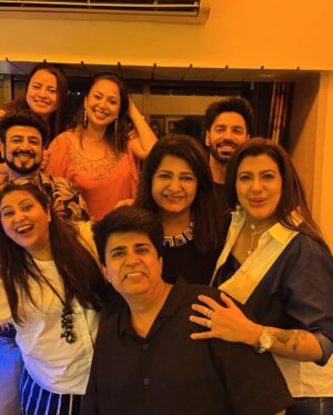Anisha Hinduja Instagram - Happy birthday to my best friend, my partner in crime, and the peanut butter to my jelly. Love you more than words can say!” 
“Another year, another adventure with my favorite person @ushabachani4 ❤️❤️❤️❤️❤️💐Happy birthday to the one who makes every day brighter!” 

#birthday #wishes #partytime #friends #forever #insta #instagram #fun #grateful