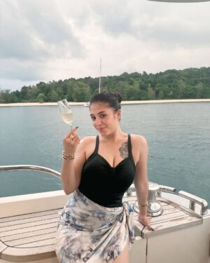Anisha Mishra Instagram - Here’s your pretty little baby 🤍✨