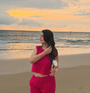 Anisha Mishra Instagram - I’m just a water Baby 👶 🌊❣️🎀