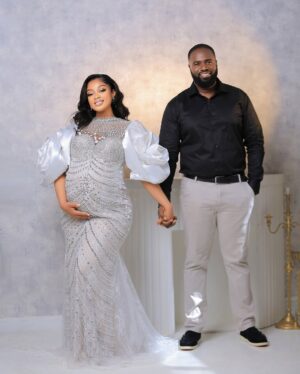 Anita Fabiola Instagram - Every single moment was worth it. I’d do it a thousand times over. We’re so excited to raise our children in a home full of love and joy. Thank you Jesus. 🙏 

This maternity shoot was done afew weeks ago. Organized by this amazing team that I love and appreciate so much. My personal tribe. 
Dress @berylqouture by @berylanita 
Hair @mbajja_sean 
MUA @imani_makeup_studio 
📸 @samiezweddings 
Studio @7thavenuestudio