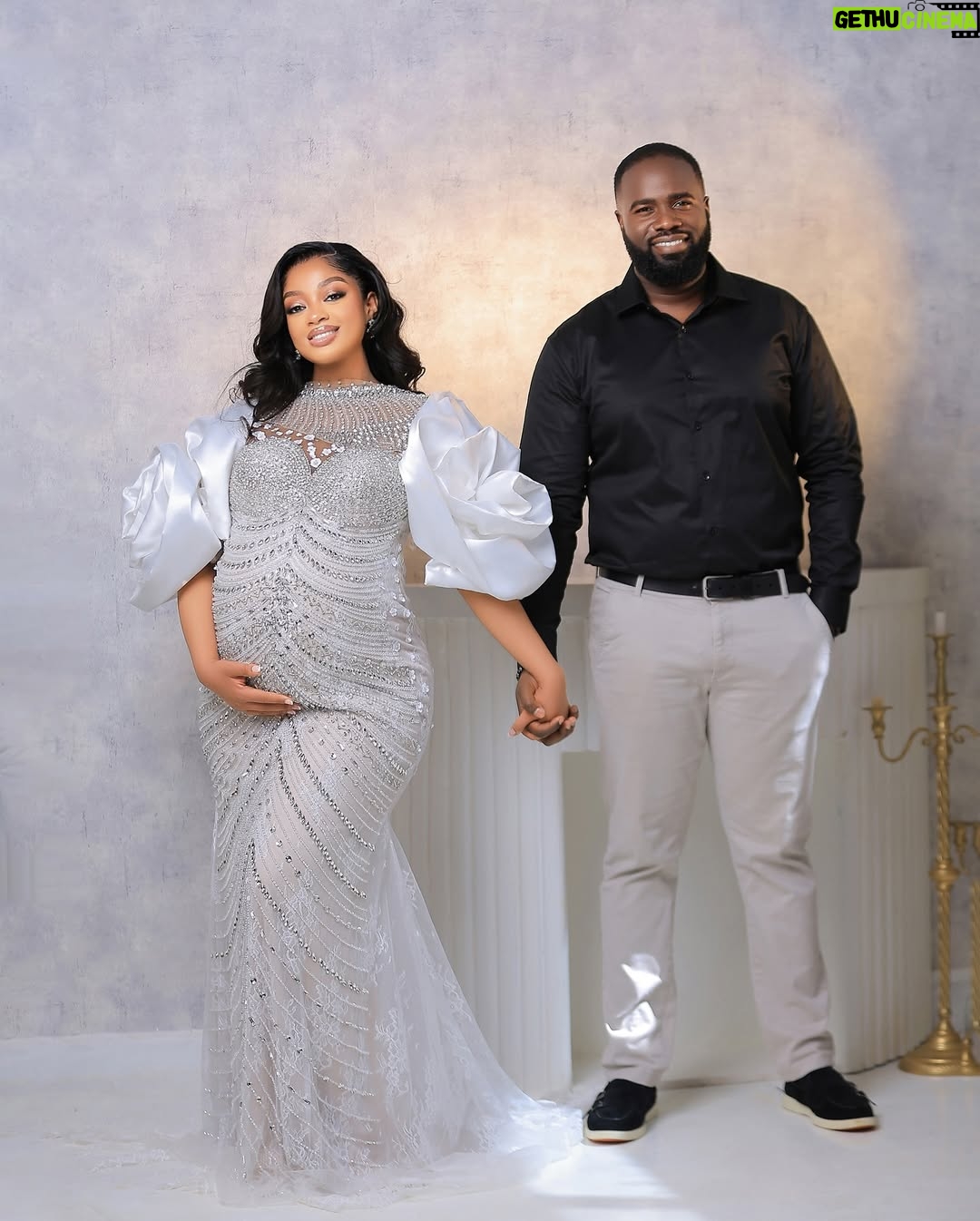 Anita Fabiola - 23.8K Likes - Every single moment was worth it. I’d do it a thousand times over. We’re so excited to raise our children in a home full of love and joy. Thank you Jesus. 🙏 

This maternity shoot was done afew weeks ago. Organized by this amazing team that I love and appreciate so much. My personal tribe. 
Dress @berylqouture by @berylanita 
Hair @mbajja_sean 
MUA @imani_makeup_studio 
📸 @samiezweddings 
Studio @7thavenuestudio