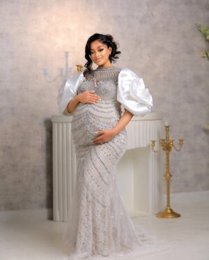 Anita Fabiola Instagram - Every single moment was worth it. I’d do it a thousand times over. We’re so excited to raise our children in a home full of love and joy. Thank you Jesus. 🙏 

This maternity shoot was done afew weeks ago. Organized by this amazing team that I love and appreciate so much. My personal tribe. 
Dress @berylqouture by @berylanita 
Hair @mbajja_sean 
MUA @imani_makeup_studio 
📸 @samiezweddings 
Studio @7thavenuestudio