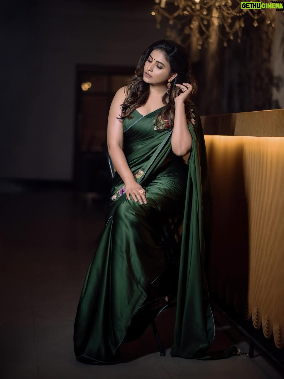 Anjali - 270.1K Likes - Glam ✨

Saree - @bhargavikunam
Stylist - @raji.raaga09
Jewellery - @kalyanjewellers_official 
Photography - @johnferriphotography 
Assisted by- @sirichandana_medi 
M&H - @mua_vijisharath 

#glam #saree #love #elegance #vibes #happy #sunday