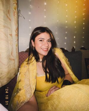 Anjali Kaushik Instagram - Diwali ki ram ram sabhi ko✨🙏🏻🪔
.
.
.
.
.
.
.
Wearing @idaho_o
.
.
.
.
.
.
.
.
.
.
[diwali 2024, diwali, indian wear, happy, fashion, suits, wedding wear, shaadi, ram ram, party, laxmi, fashion wear, ootd, beautiful, cute, girl, yellow, love, aesthetic, indian, festivals]
.
.
.
.
.
.
.
#diwali2024 #diwali #festivals #indianwear #indianfashion ##likes #like #likeforlikes #love #instagram #instagood #photooftheday #photography #instalike #instadaily #bhfyp #ikeforfollow #fashion # #likeforlike #picoftheday #followers #beautiful #me #smile #comment #myself #likesforlikes #style