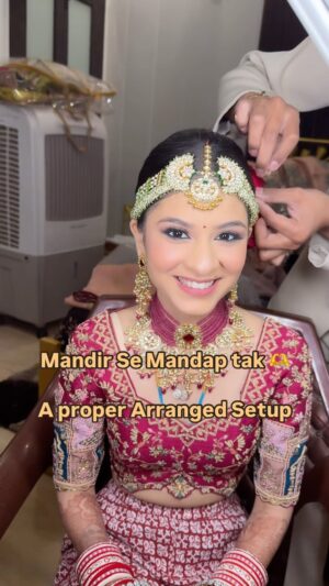 Anjali Manchanda Instagram - Super Subtle AMK Bride❤️