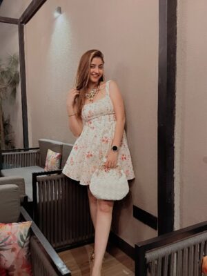 Anjali Manchanda Instagram - Slaying 🩶
Outfit & Bag- @forevernew_india
Footwear- @juttifull