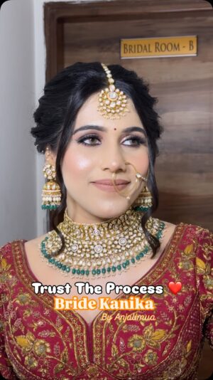 Anjali Manchanda Instagram - To book your Wedding Makeup Call/Whatsapp- 8851811502
#anjalimua #amksalon #anjalimuabride #amkbride