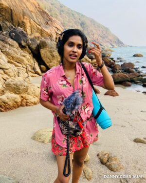 Anjali Patil Instagram - Danny Goes Aum still feels like breeze! 
The way @sandeepthemohan has reinvented making independent films by his shear practise as a filmmaker is inspiring. And we all just hopped on to the boat with him!
We cherished every bit of it. All sunrises when we were roaming on the bikes - filming, sunny afternoons in the shack - waiting for the sun to soften a bit, sunset swims and pushup competitions! 

Here are some BTS moments of our beloved Danny Goes Aum team! 
The film comes out in US and Canada on 2nd September!

A film about journeys, the ones we take across the world, and the ones we take within.

MPX Films presents a Windcolour Studio production:
Danny Goes Aum. 

Writer-Director-Producer: Sandeep Mohan
Cast: 
Anjali Patil/Andrew Sloman/Marianne Borgo/Divya Sharmaa/Avinash Kuri/Eunice Wlcek

Editor: Pavan Bhat
Cinematographer: Subhash Maskara
Background Score: Vivek Philip-Andrew Sloman
VFX: Abhilash Nanda
Colourist: Himanshu Kamble(Bridge Postworks)
Sound Design:Priyabrata Panigrahi
Sound Mix: Anish Poduval

On Location Sound: Arjun Shresth
Boom/Sound Assistant: Ved Prakash Dubey
Associate Producers: Sachin Gandhi, Anjali Patil, Abhilash Nanda, Cauvery Adiga, Neena Kiss

Featuring Music by: 
Andrew Sloman/The Watanabes/Marie Borsch/Sanjeet Hegde Desai

@andrew.sloman 
@anjalipatilofficial 
@sandeepthemohan 
@verrveliciousdivyaa 
@kurious_avi
@theory_of_simple
@pavan_4315
@subhashmaskara
@onlyabhilash
@himanshu.z_
@pani_priyabratapanigrahi
@y2anish
@arjunshresth_
@cauvery
@neenakiss1

[Danny Goes Aum, Indie Film, Feature Film, Independent Cinema, Anahat Films]