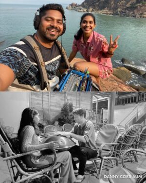 Anjali Patil Instagram - Danny Goes Aum still feels like breeze! 
The way @sandeepthemohan has reinvented making independent films by his shear practise as a filmmaker is inspiring. And we all just hopped on to the boat with him!
We cherished every bit of it. All sunrises when we were roaming on the bikes - filming, sunny afternoons in the shack - waiting for the sun to soften a bit, sunset swims and pushup competitions! 

Here are some BTS moments of our beloved Danny Goes Aum team! 
The film comes out in US and Canada on 2nd September!

A film about journeys, the ones we take across the world, and the ones we take within.

MPX Films presents a Windcolour Studio production:
Danny Goes Aum. 

Writer-Director-Producer: Sandeep Mohan
Cast: 
Anjali Patil/Andrew Sloman/Marianne Borgo/Divya Sharmaa/Avinash Kuri/Eunice Wlcek

Editor: Pavan Bhat
Cinematographer: Subhash Maskara
Background Score: Vivek Philip-Andrew Sloman
VFX: Abhilash Nanda
Colourist: Himanshu Kamble(Bridge Postworks)
Sound Design:Priyabrata Panigrahi
Sound Mix: Anish Poduval

On Location Sound: Arjun Shresth
Boom/Sound Assistant: Ved Prakash Dubey
Associate Producers: Sachin Gandhi, Anjali Patil, Abhilash Nanda, Cauvery Adiga, Neena Kiss

Featuring Music by: 
Andrew Sloman/The Watanabes/Marie Borsch/Sanjeet Hegde Desai

@andrew.sloman 
@anjalipatilofficial 
@sandeepthemohan 
@verrveliciousdivyaa 
@kurious_avi
@theory_of_simple
@pavan_4315
@subhashmaskara
@onlyabhilash
@himanshu.z_
@pani_priyabratapanigrahi
@y2anish
@arjunshresth_
@cauvery
@neenakiss1

[Danny Goes Aum, Indie Film, Feature Film, Independent Cinema, Anahat Films]
