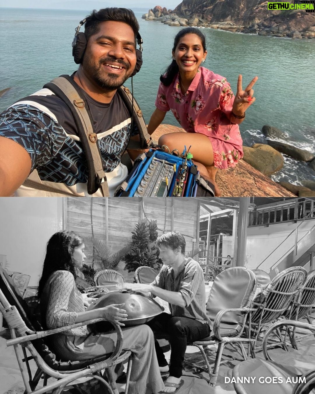 Anjali Patil - 10.9K Likes - Danny Goes Aum still feels like breeze! 
The way @sandeepthemohan has reinvented making independent films by his shear practise as a filmmaker is inspiring. And we all just hopped on to the boat with him!
We cherished every bit of it. All sunrises when we were roaming on the bikes - filming, sunny afternoons in the shack - waiting for the sun to soften a bit, sunset swims and pushup competitions! 

Here are some BTS moments of our beloved Danny Goes Aum team! 
The film comes out in US and Canada on 2nd September!

A film about journeys, the ones we take across the world, and the ones we take within.

MPX Films presents a Windcolour Studio production:
Danny Goes Aum. 

Writer-Director-Producer: Sandeep Mohan
Cast: 
Anjali Patil/Andrew Sloman/Marianne Borgo/Divya Sharmaa/Avinash Kuri/Eunice Wlcek

Editor: Pavan Bhat
Cinematographer: Subhash Maskara
Background Score: Vivek Philip-Andrew Sloman
VFX: Abhilash Nanda
Colourist: Himanshu Kamble(Bridge Postworks)
Sound Design:Priyabrata Panigrahi
Sound Mix: Anish Poduval

On Location Sound: Arjun Shresth
Boom/Sound Assistant: Ved Prakash Dubey
Associate Producers: Sachin Gandhi, Anjali Patil, Abhilash Nanda, Cauvery Adiga, Neena Kiss

Featuring Music by: 
Andrew Sloman/The Watanabes/Marie Borsch/Sanjeet Hegde Desai

@andrew.sloman 
@anjalipatilofficial 
@sandeepthemohan 
@verrveliciousdivyaa 
@kurious_avi
@theory_of_simple
@pavan_4315
@subhashmaskara
@onlyabhilash
@himanshu.z_
@pani_priyabratapanigrahi
@y2anish
@arjunshresth_
@cauvery
@neenakiss1

[Danny Goes Aum, Indie Film, Feature Film, Independent Cinema, Anahat Films]
