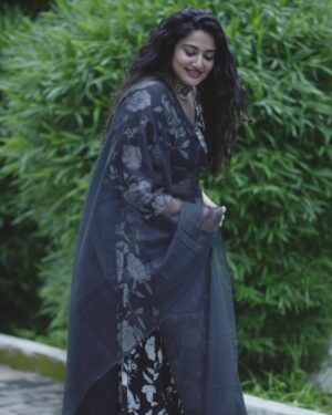 Anjana Jayaprakash Instagram - Dressed up on a gloomy day.