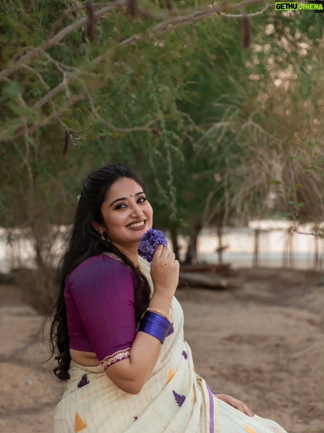 Anjana Jayaprakash - 32.4K Likes - Pretty sarees give me a dopamine boost 💟