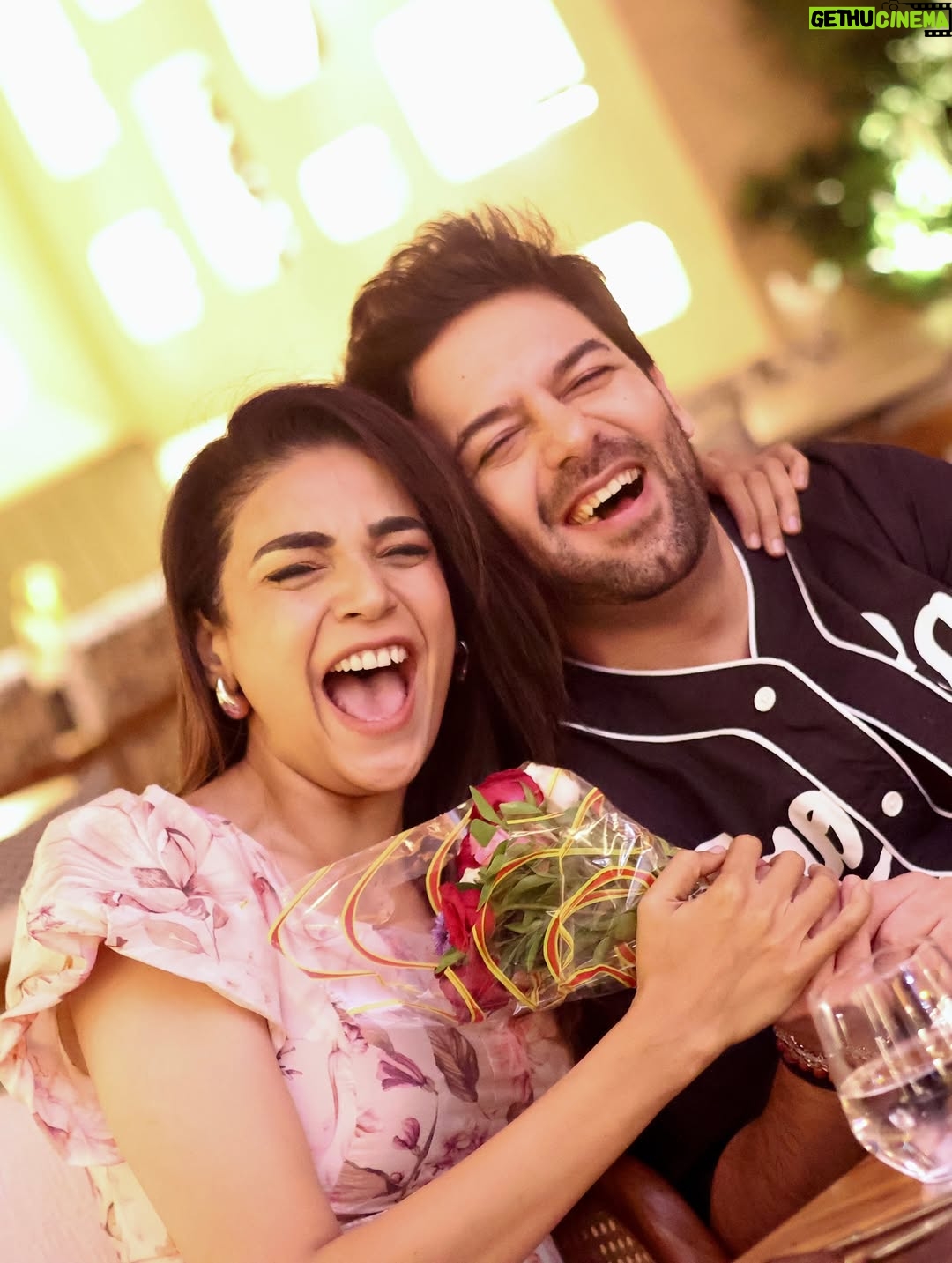 Anjum Fakih - 216.8K Likes - Happy Birthday to my constant, my safe space, my loudest laughter, and my biggest strength 🌸✨
Grateful to walk through every season of life with you by my side 🤗🎂 Here’s to another year of bad jokes, endless food fights, and making memories that will embarrass us forever 🍕😂❤️ 
Happy Birthday Bestie @sanjaygagnaniofficial My BFF My Forever BAE I Love You 🥰