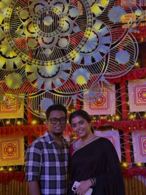 Ankita Bhattacharyya Instagram - Durga Puja Pandal Hopping ❤️
1st time Kolkatar pujo dekha  @ujanmondal ❤️❤️❤️❤️