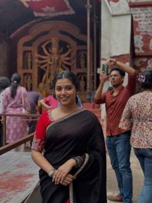 Ankita Bhattacharyya Instagram - Durga Puja Pandal Hopping ❤️
1st time Kolkatar pujo dekha  @ujanmondal ❤️❤️❤️❤️