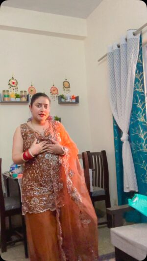 Ankita Chauhan Instagram - outfit by @meenu_collection12